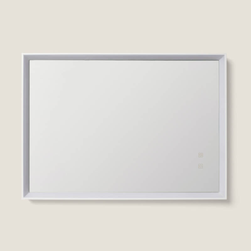 Espelho Casa de Banho com Luz LED e Anti-embaciamento 80x60 cm Maia