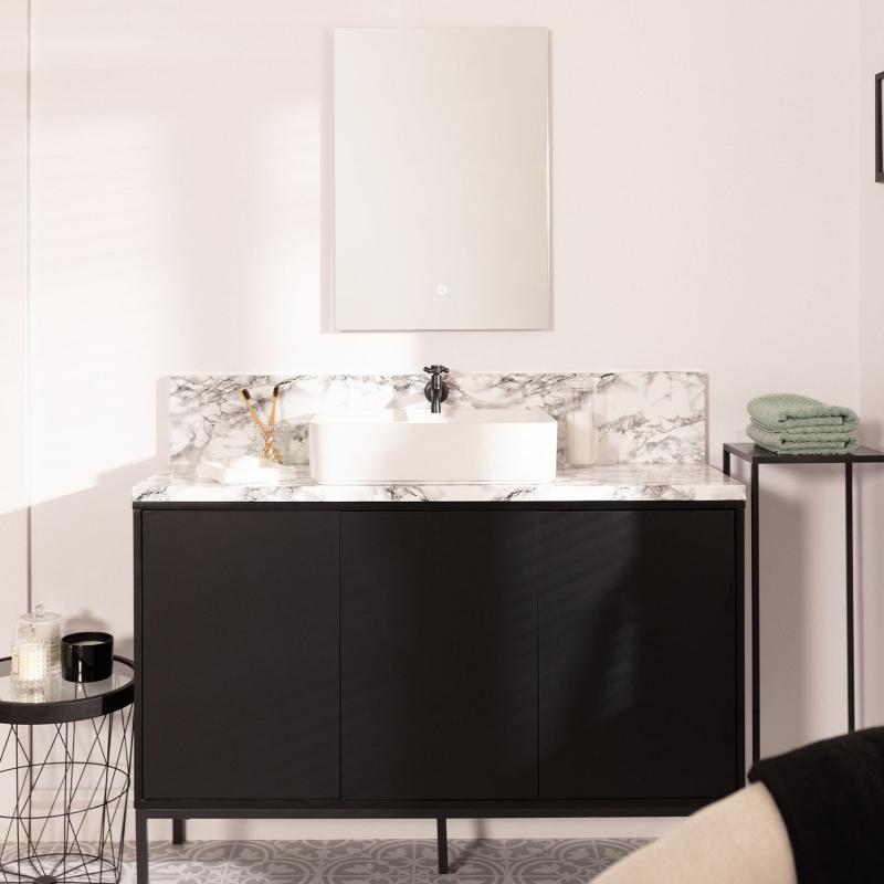 Espelho Casas de Banho com Luz LED 68x48 cm Small Mason