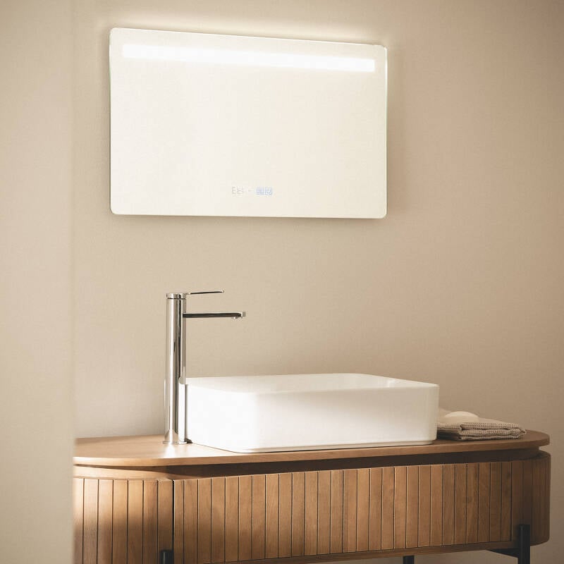 Espelho Casas de Banho com Luz LED e Anti-embaçante 40x70 cm Benagil
