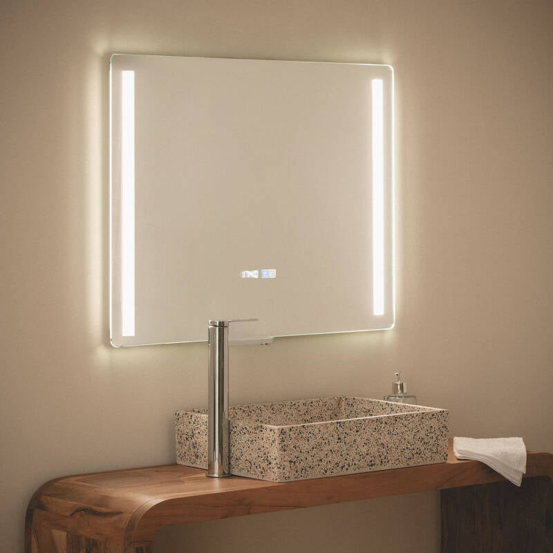 Espelho Casas de Banho com Luz LED e Anti-embaçante 60x80 cm Big Similan