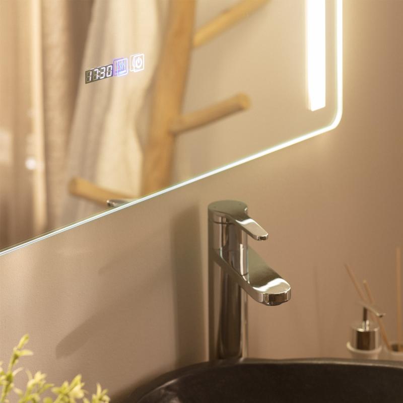 Espelho Casas de Banho com Luz LED e Anti-embaçante 60x80 cm Big Similan