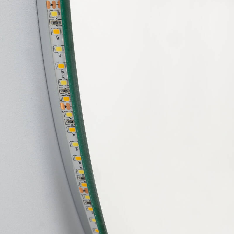 Espelho Casas de Banho com Luz LED e Anti-embaçante 70x50 cm Catedrais