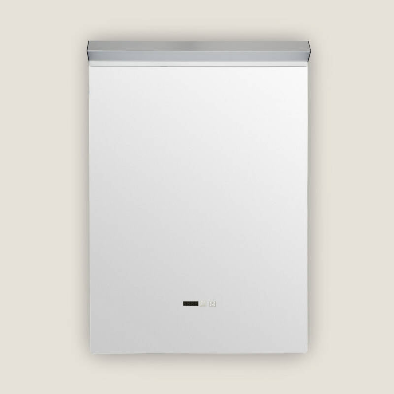 Espelho Casas de Banho com Luz LED e Anti-embaçante 85x60 cm Jannada