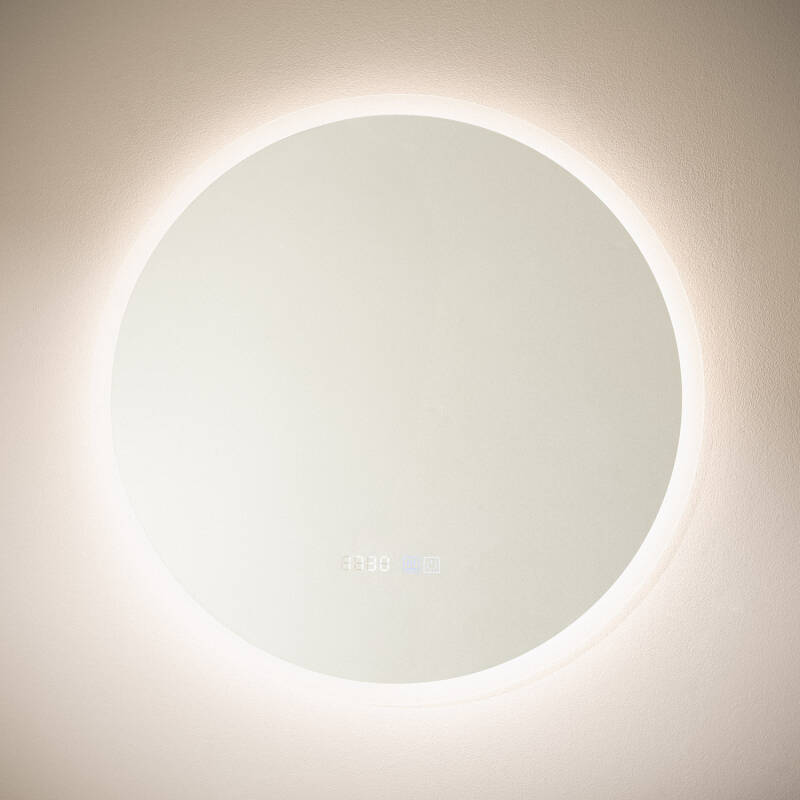 Espelho Casas de Banho com Luz LED e Anti-embaçante Ø60 cm Palolem