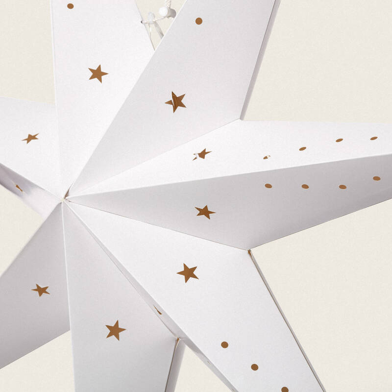 Estrela de Papel LED com Bateria Hadar