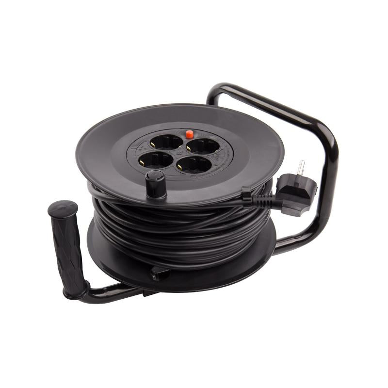 Extensão de Rolo com Cabo 25m 3x15mm com Sistema Anti-Twist