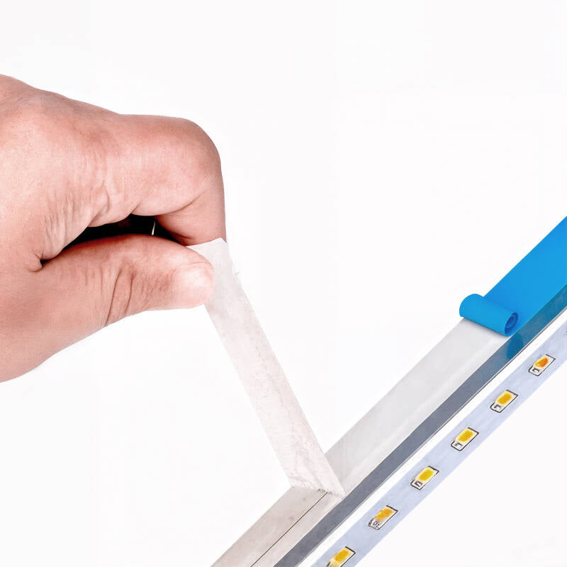 Fita Adesiva de Dupla Cara Térmica Azul 10 m para Fitas LED Largura 10mm