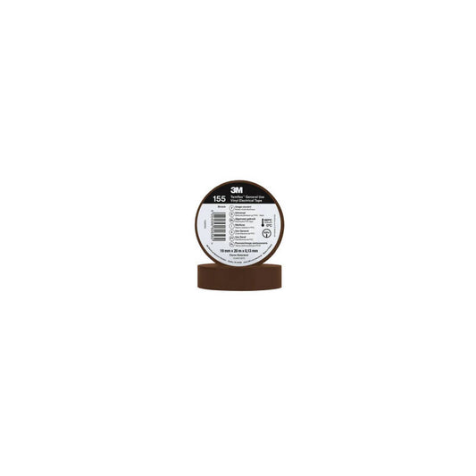 Fita Isolante Temflex 155 PVC 19mm x 20m 3M 7100184744