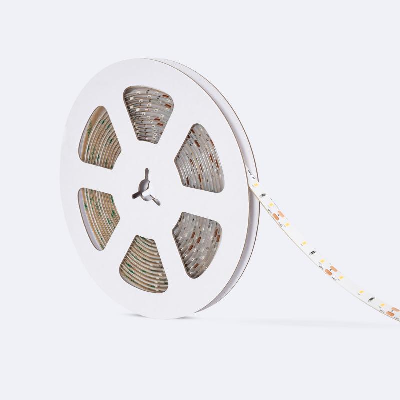 Fita LED 12V SMD 60 LED/m 5m 5W/m 400lm/m Largura 8mm Corte 5cm IP65