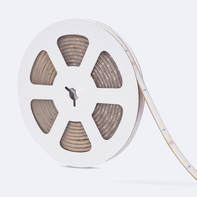 Fita LED 24V SMD 60 LED/m 5m 5W/m 500lm/m Largura 10mm Corte 10cm Submersível IP68 SILICONE FLEX