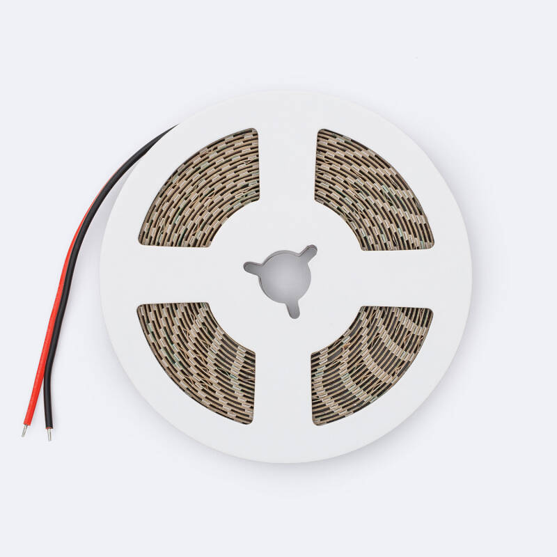 Fita LED 24V SMD 120 LED/m 5m 16W/m 2000lm/m High Lumen Largura 8mm Corte 5cm IP20