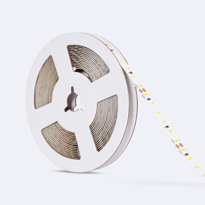 Fita LED 24V SMD 120 LED/m 5m 10W/m 1000lm/m Largura 8mm Corte 5cm IP20