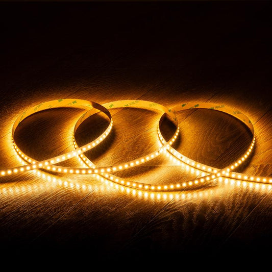 Fita LED 24V SMD 120 LED/m ROLO 20m Larga Distancia 10W/m 1250lm/m Largura 10mm Corte 5cm IP20
