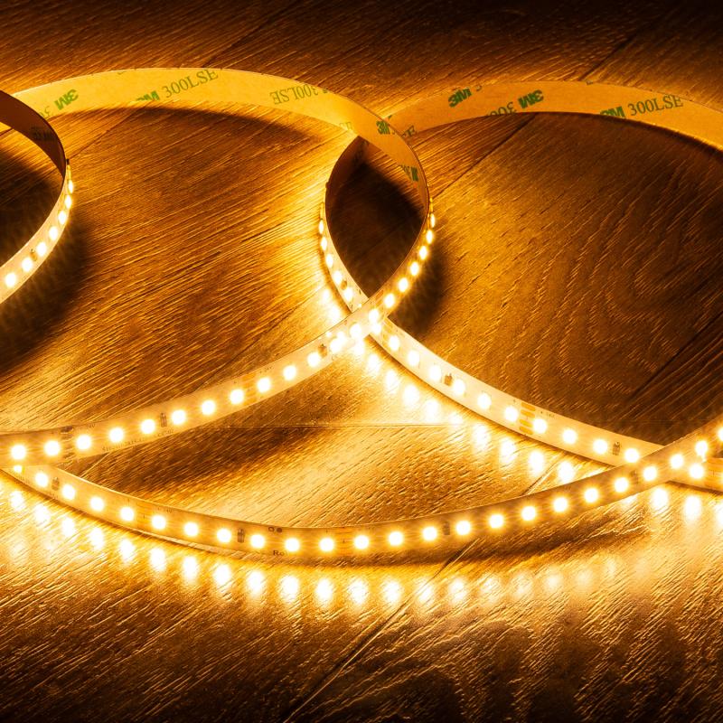 Fita LED 24V SMD 120 LED/m ROLO 20m Larga Distancia 10W/m 1250lm/m Largura 10mm Corte 5cm IP20