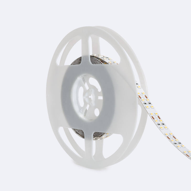 Fita LED 12V SMD 204 LED/m 5m 18W/m 1700lm/m Dupla Largura 16mm Corte a cada 3cm IP20