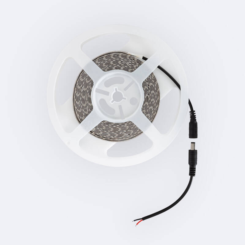 Fita LED 12V SMD 204 LED/m 5m 18W/m 1700lm/m Dupla Largura 16mm Corte a cada 3cm IP20