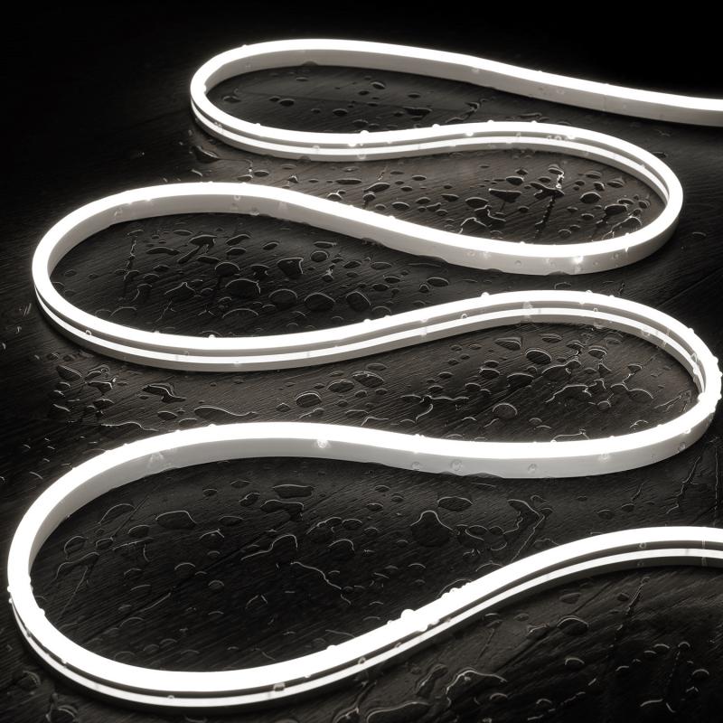 Fita LED Neon 48v Branco Frio 8W/m Corte 5cm IP65 NFLEX6 à Medida