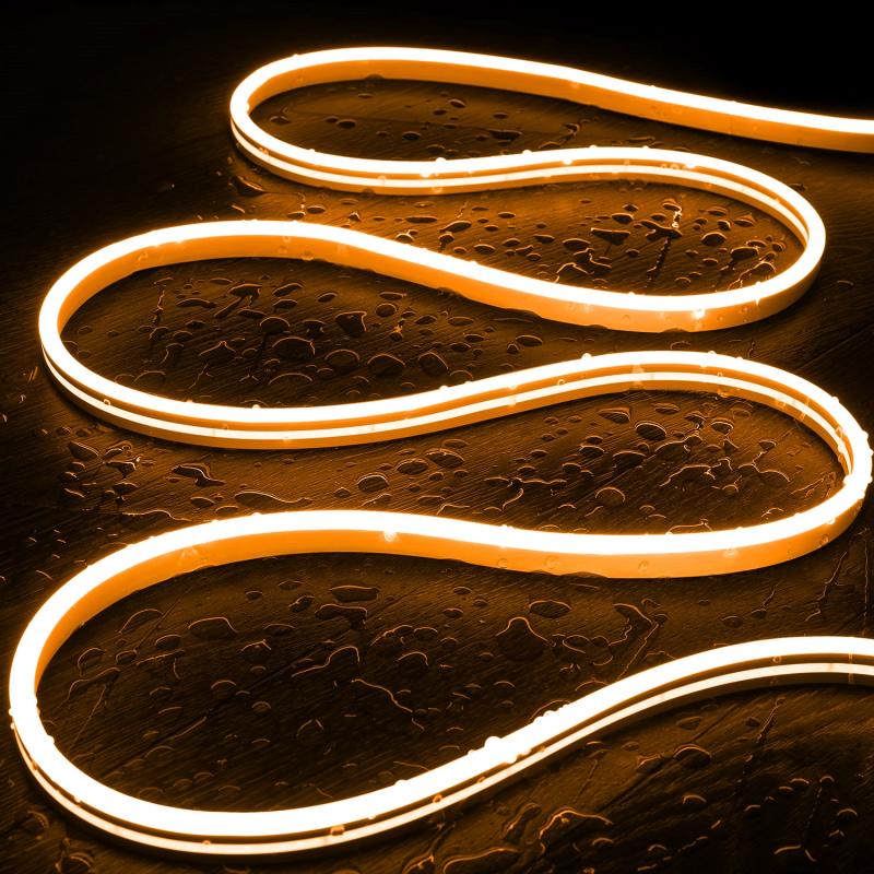 Fita LED Neon 48v Naranja 8W/m Corte 5cm IP65 NFLEX6 à Medida