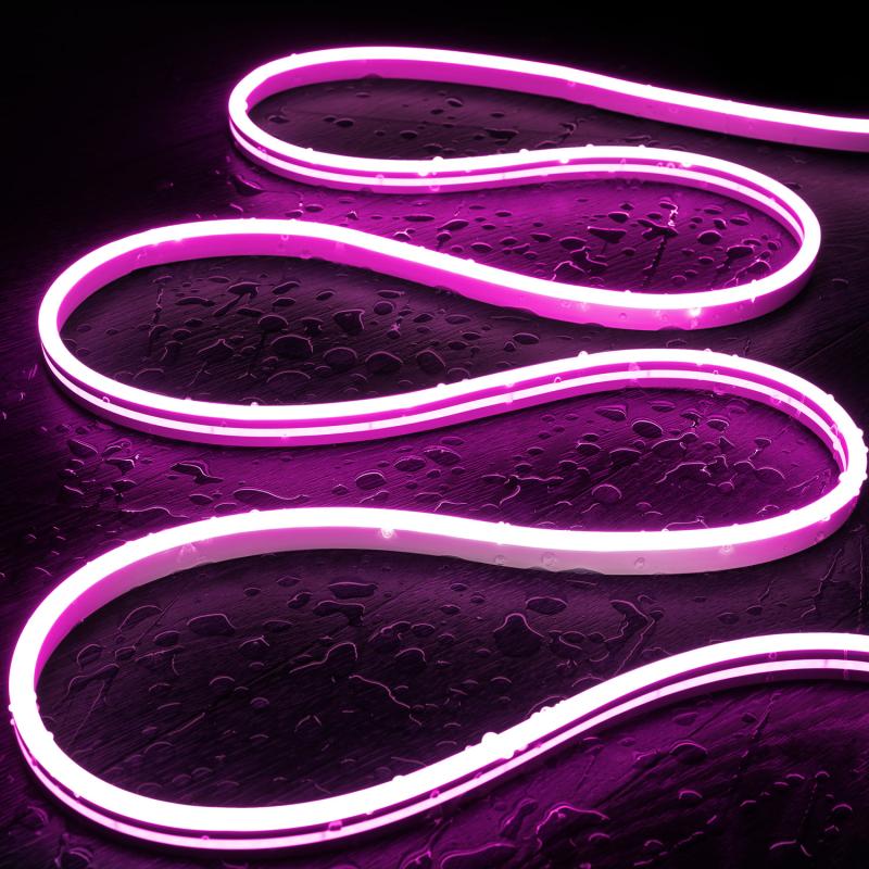 Fita LED Neon 48v Rosa 8W/m Corte 5cm IP65 NFLEX6 à Medida