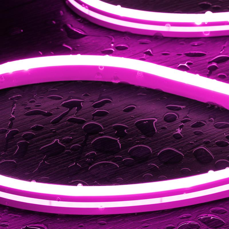 Fita LED Neon 48v Rosa 8W/m Corte 5cm IP65 NFLEX6 à Medida