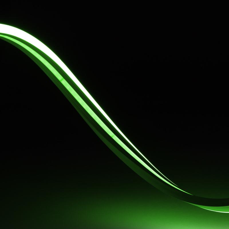 Fita LED Neon 48v Verde 8W/m Corte 5cm IP65 NFLEX6 à Medida