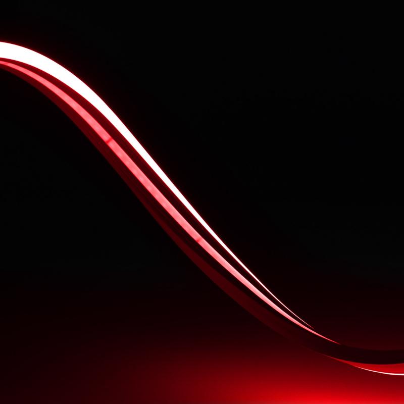 Fita LED Neon 48v Vermelho 8W/m Corte 5cm IP65 NFLEX6 à Medida