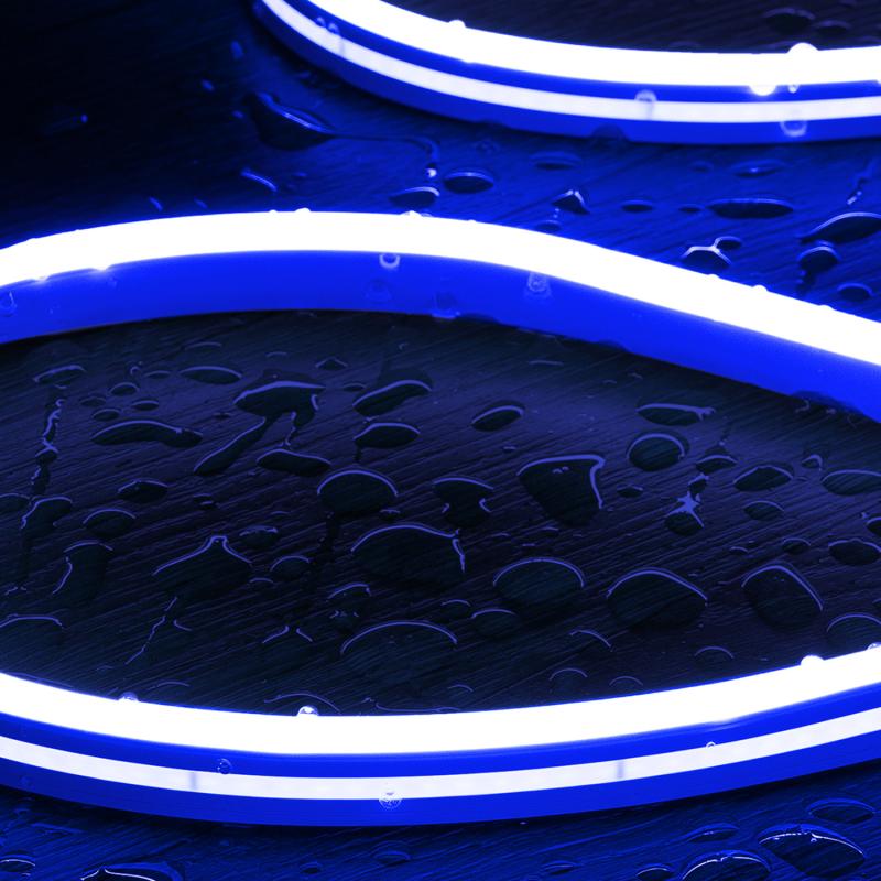 Fita LED Neon 48v Azul 8W/m Corte 5cm IP65 NFLEX6 à Medida
