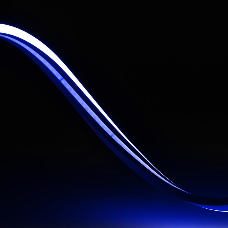 Fita LED Neon 48v Azul 8W/m Corte 5cm IP65 NFLEX6 à Medida
