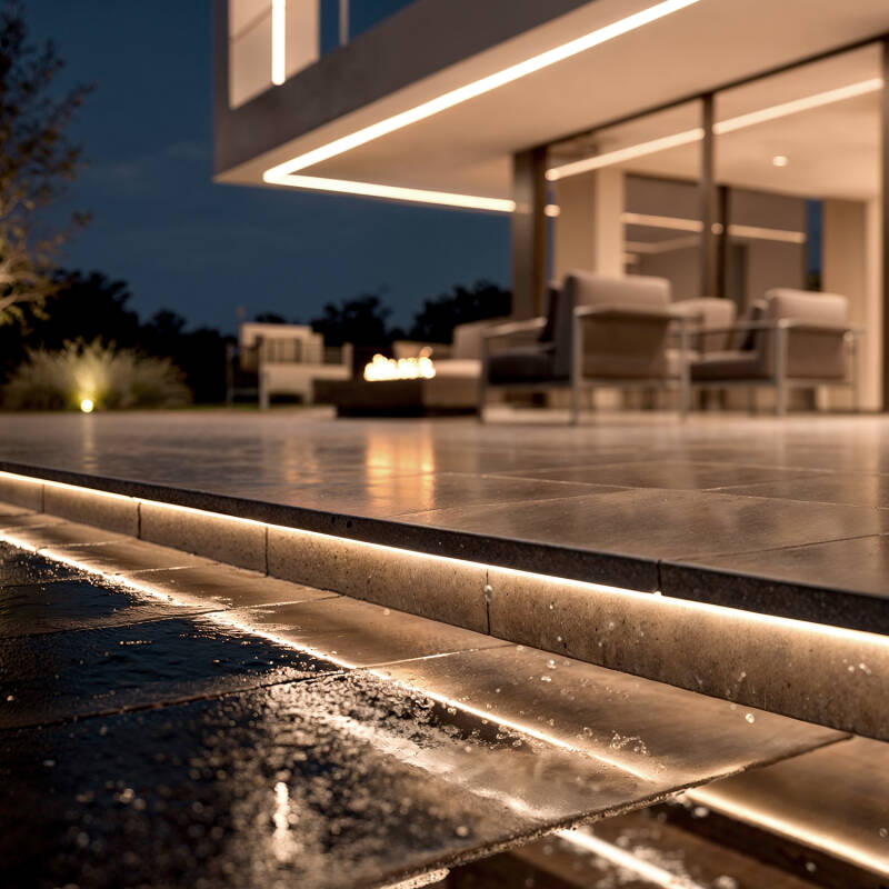 Fita LED Neon Regulável 220V Branco Neutro Circular 360 9W/m Corte 100cm IP67 à Medida