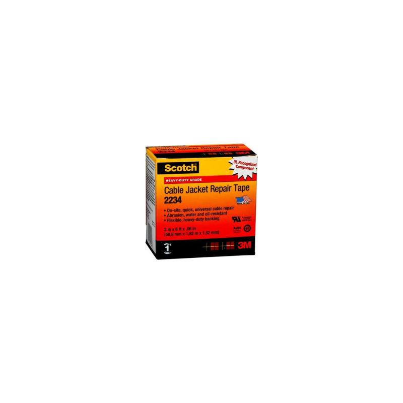 Fita Reparação Cubertas 400 V/mil Scotch 2234 3M 50mm x 1.8m 3M CNT-7000006227