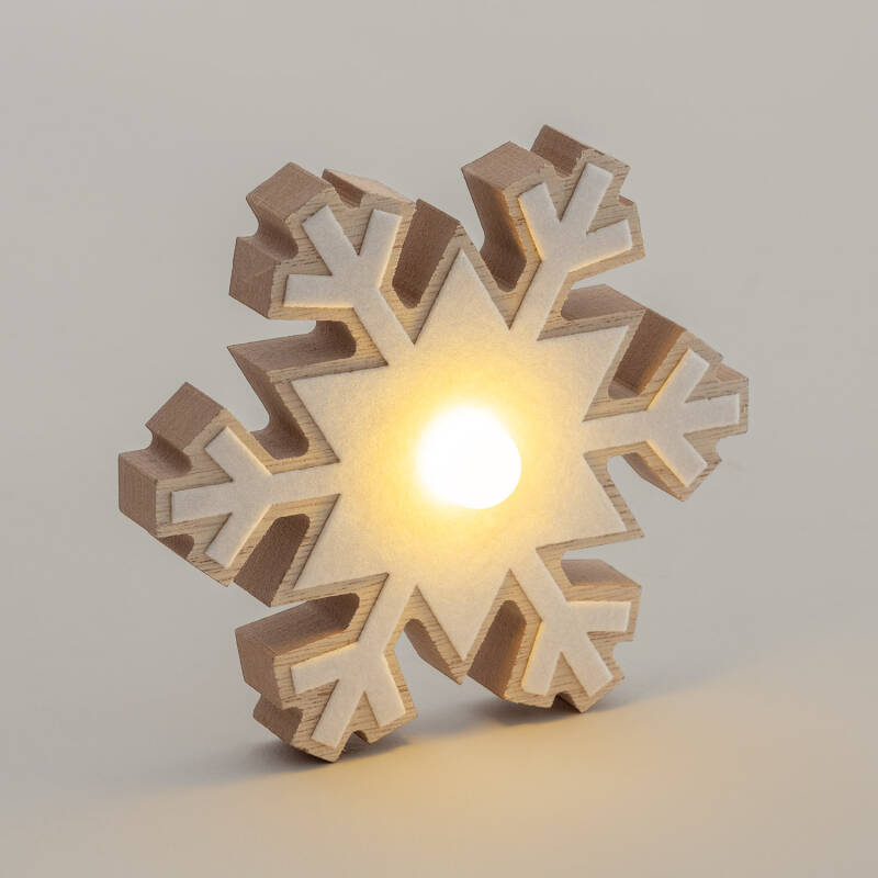 Floco de Neve LED com Bateria