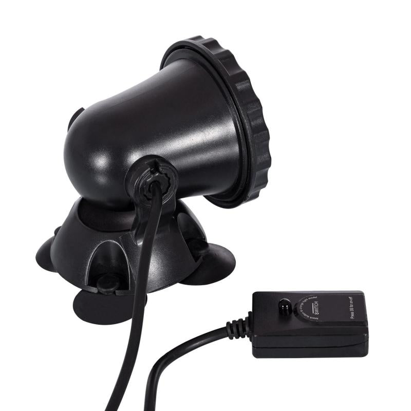 Foco Aquário LED 3.5W Submersível IP67 com Comando