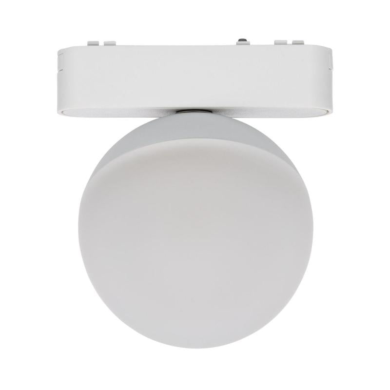 Foco Calha LED Magnético 25mm SuperSlim 10W 48V Branco Ø100 mm