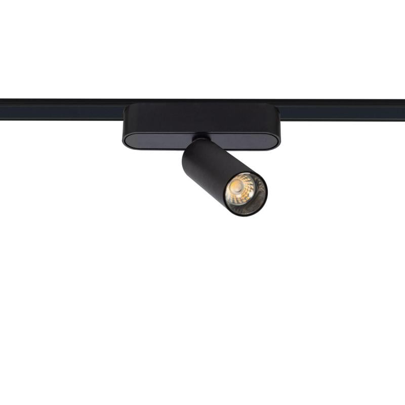 Foco Calha LED Magnético 25mm SuperSlim 7W 48V Preto