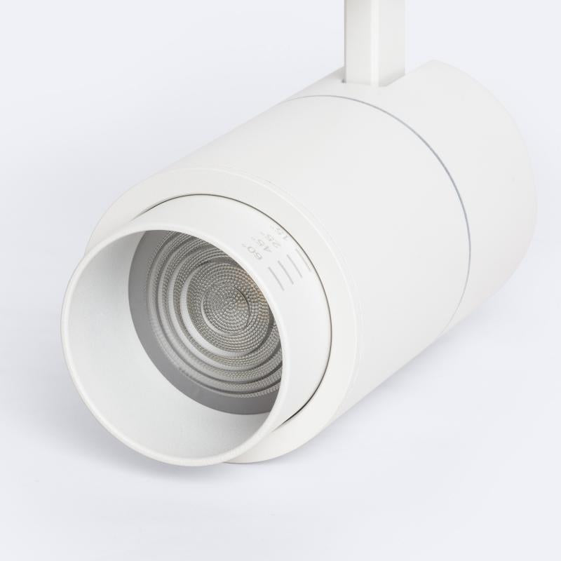 Foco Calha LED Monofásico 20W Regulável TRIAC CCT Seleccionável Pulyx Multiángulo 15-60º