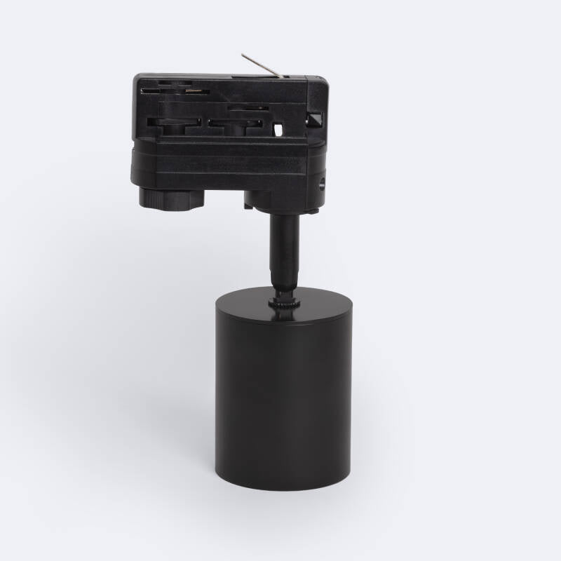 Foco Calha LED Trifásico 10W Regulável Mallet Preto