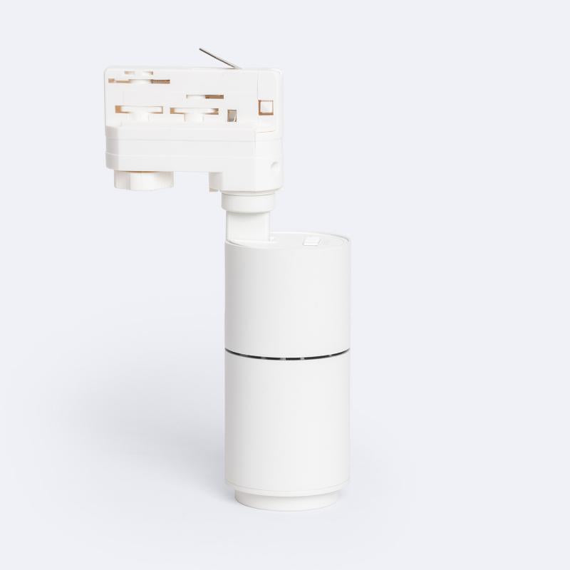 Foco Calha LED Trifásico 10W Regulável TRIAC CCT Seleccionável Pulyx Multiángulo 15-60º