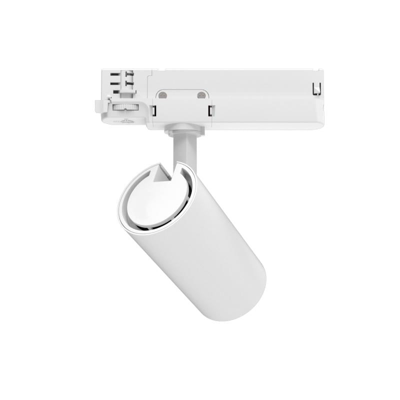 Foco Calha LED Trifásico 20W Fasano CCT Seleccionável Regulável Branco