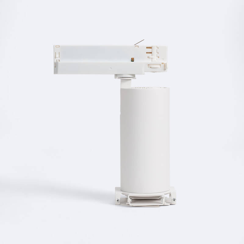 Foco Calha LED Trifásico 20W Fasano Cinema CCT Seleccionável Regulável Branco