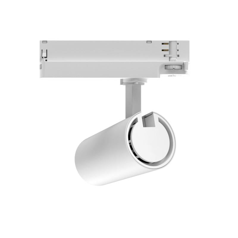 Foco Calha LED Trifásico 20W Fasano Regulável Branco
