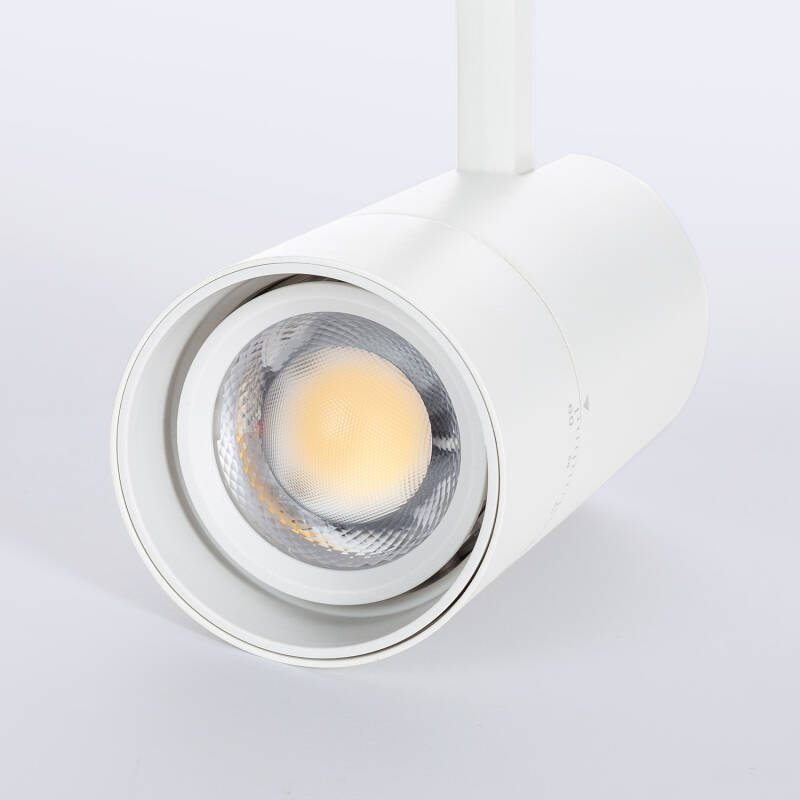 Foco Calha LED Trifásico 20W Wild CCT Seleccionável Regulável Multiângulo 24-60º