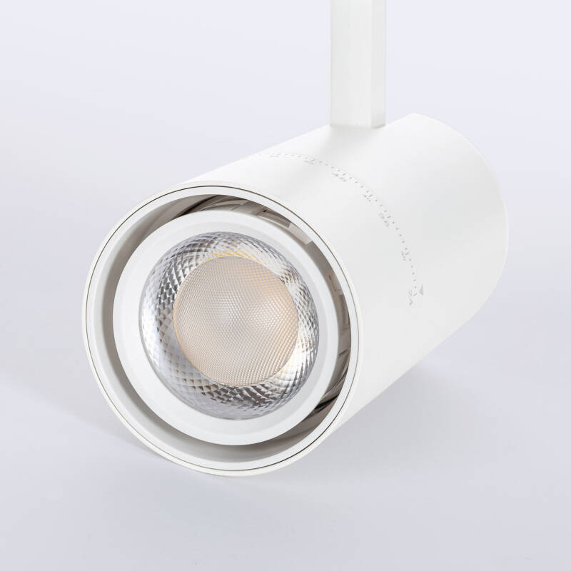 Foco Calha LED Trifásico 20W Wild CCT Seleccionável Regulável Multiângulo 24-60º