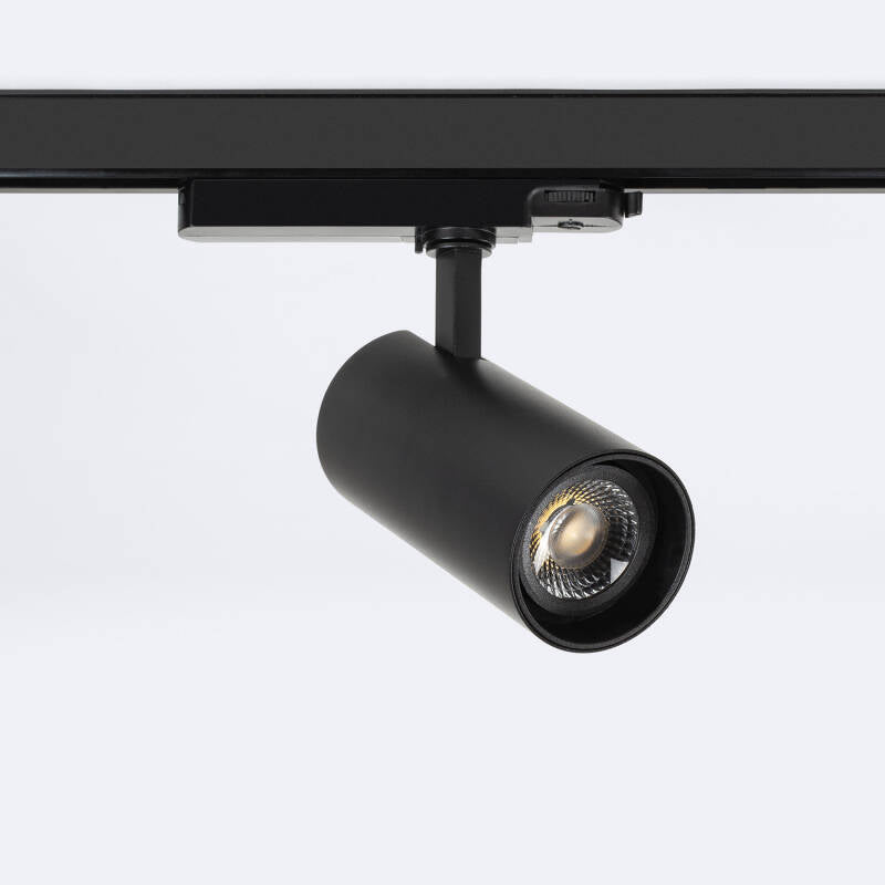 Foco Calha LED Trifásico 30W Fasano CCT Seleccionável Regulável Preto