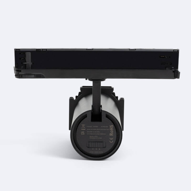 Foco Calha LED Trifásico 30W Fasano Cinema CCT Seleccionável Regulável DALI Preto