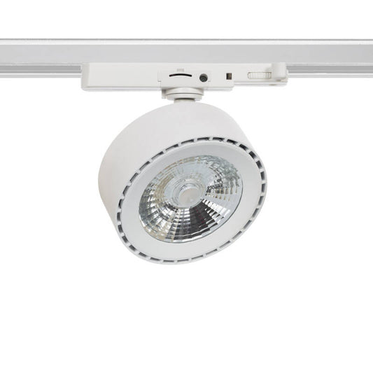 Foco Calha LED Trifásico 30W Onuba CCT Seleccionável Branco Não Flicker