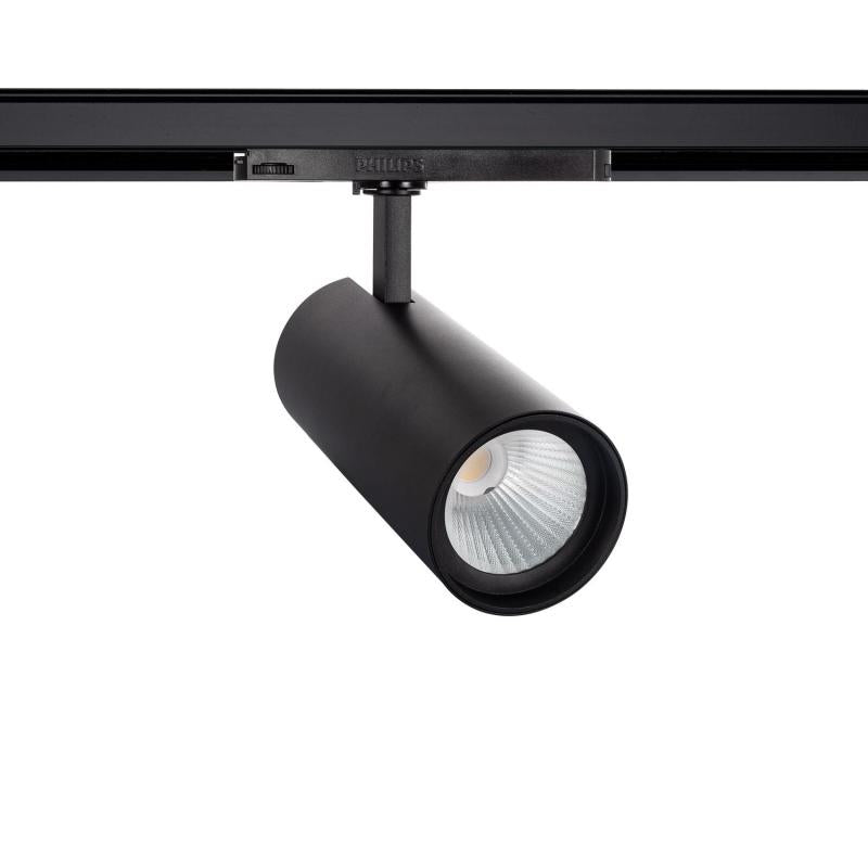 Foco Calha LED Trifásico 40W d'Angelo Preto PHILIPS Xitanium