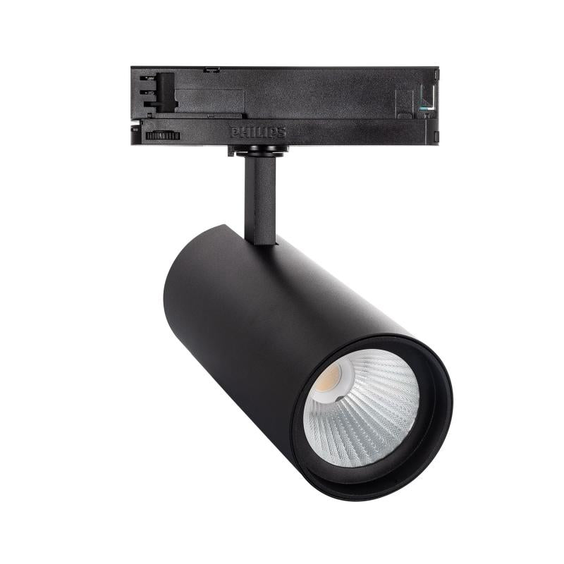 Foco Calha LED Trifásico 40W d'Angelo Preto PHILIPS Xitanium