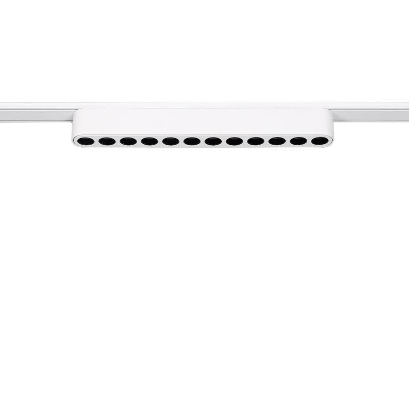 Foco Calha Linear LED Magnético 25mm SuperSlim 12W 48V Branco 222mm
