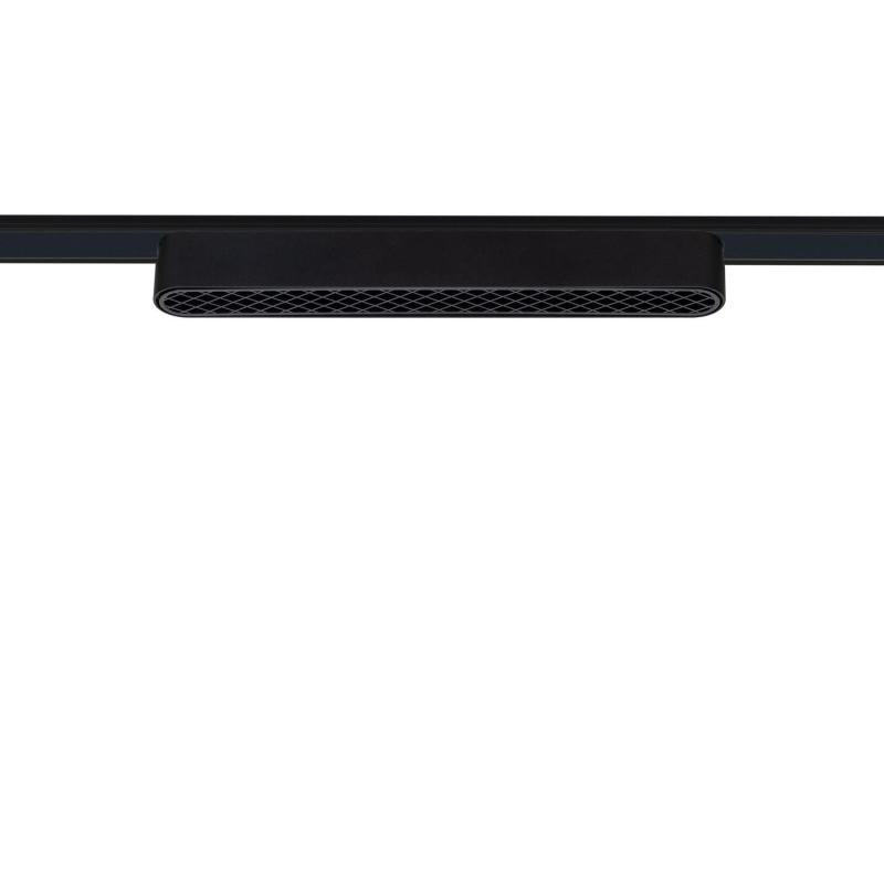 Foco Calha Linear LED Magnético 25mm SuperSlim 12W 48V Preto UGR13 222mm