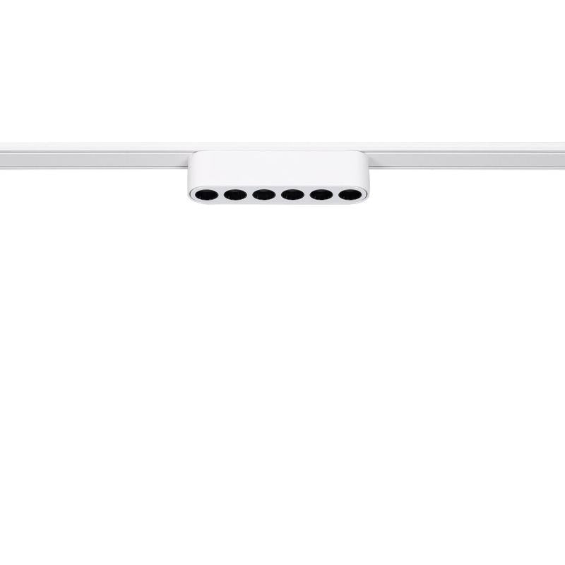 Foco Calha Linear LED Magnético 25mm SuperSlim 6W 48V Branco 120mm